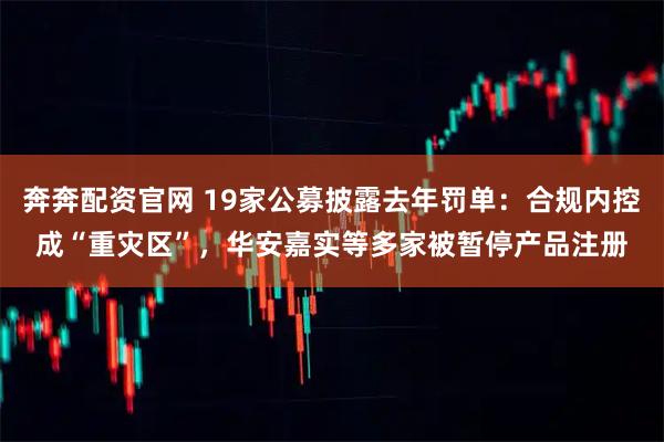 奔奔配资官网 19家公募披露去年罚单：合规内控成“重灾区”，华安嘉实等多家被暂停产品注册